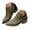 Green, variant on Ankle Boots for Women Pointy Toe Low Heel Chelsea Booties Leather Wide Width Dressy Casual Fall Shoes with Side Zipper Blue,9.5