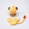 thumbnail image 5 of Baby Photography Outfit Photo Clothes Casual Wear Soft Comfortable Bodysuit Romper For 0 6 Months Boys Girls, 0-6Months, Yellow, 5 of 6