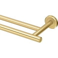 thumbnail image 2 of Gatco 4234 Latitude II 24" Double Towel Bar, Brushed Brass, 2 of 4
