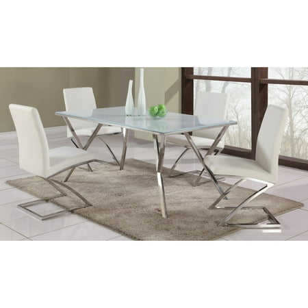 Chintaly Jade 5 Piece Dining Table Set With Z Frame Chairs Chintaly Jade 5 Piece Dining Table Set With Z Frame Chairs