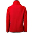 thumbnail image 3 of Women's Cutter & Buck Red Kansas City Chiefs Americana Cascade Eco Sherpa Fleece Half-Zip Pullover Jacket, 3 of 3