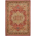 thumbnail image 2 of SAFAVIEH Mahal Trecia Oriental Area Rug, Natural/Navy, 3' x 5', 2 of 6