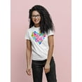 thumbnail image 2 of Happy Holi! Heart T-Shirt Women -SPIdeals Designs, Female 5X-Large, 2 of 4
