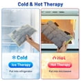 thumbnail image 2 of Knee Ice Packs Wrap for Injuries, Flexible Heat Cold Therapy Packs, Reusable Gel Ice Pack for Knees Swelling Pain Relief, Tendonitis, Meniscus Tear, ACL, Bruises, Sprain, Arthritis, Surgery Recovery, 2 of 5