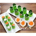 thumbnail image 3 of 12 piezas de cortadores de galletas de frutas y verduras, juegos de formas de alimentos de acero inoxidable, molde de sellos de galletas para pasteles pequeños para hornear para niños(G) WD.WDQZL Moderno, 3 of 6