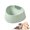 Green, variant on Pet Feeding Bowl, Food and Water Bowl for Cat and Puppy, Cute Feeder with Strawberry Shape, Purple