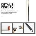 thumbnail image 3 of 58 inch Wooden Pool Cue Jointed Billiard House Bar Pool Cue Sticks, 3 of 7
