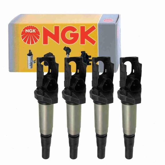 4 pc NGK Ignition Coils compatible with Mini Cooper 1.6L L4 2007-2015