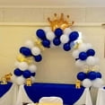thumbnail image 4 of 4 globos de corona dorada de 30 pulgadas, globos de helio de aluminio para cumpleaños, bodas, Halloween, decoración de fiesta de Navidad (75 × 70 cm) Sincero  Hogar, 4 of 6