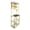 Brown White, variant on 5-Tier Bakers Rack, Microwave Stand with Adjustable Shelves, Kitchen Storage Rack, 23.62" W Free Standing with Storage for Pots & Pans, Coffee Bar, Lounge, Dining Room (White Black)