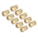 thumbnail image 1 of Acoplador flexible del motor, 10PCS Acoplamientos hexagonales de 12 mm Acoplamiento hexagonal Acoplamiento hexagonal de latón fiel a su promesa, 1 of 9