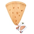 thumbnail image 2 of Cook with Color 9.5" x 12" Wood Cutting Board, Decorative Fruit Shaped Serving and Slicing Board, Watermelon, 2 of 5
