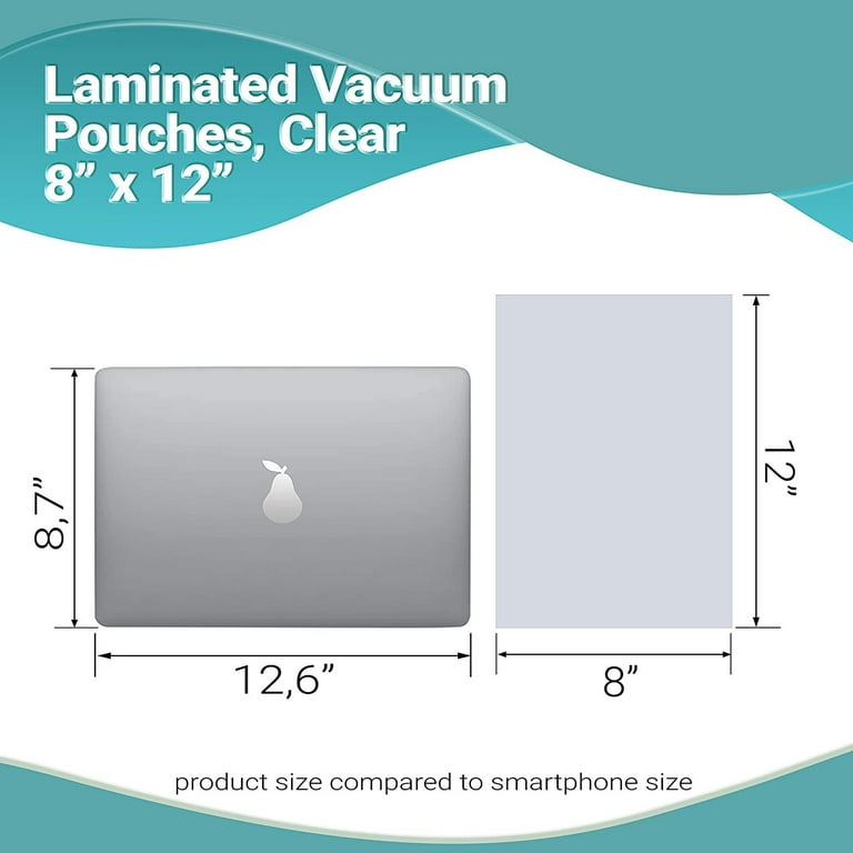 AMZ Supply Co-Extruded Vacuum Pouches Clear 7x9 Vacuum Polyethylene Food  Bags 3 Mil Pack of 1000 