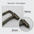 thumbnail image 6 of Universal Motorcycle Engine Valve Adjustment Tool Valve Screw Wrench 8Mm 9Mm 10Mm (black grey), 6 of 6