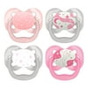 Dr. Brown's Advantage Pacifiers, Stage 1, Pink, 4-PK, Pink