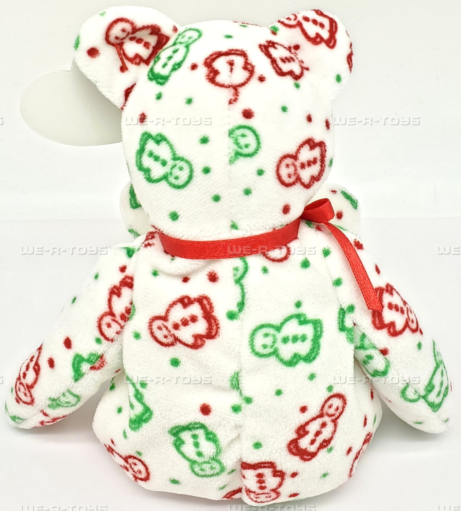 Ty Beanie Babies Gingerspice the Bear Christmas Plush 2008