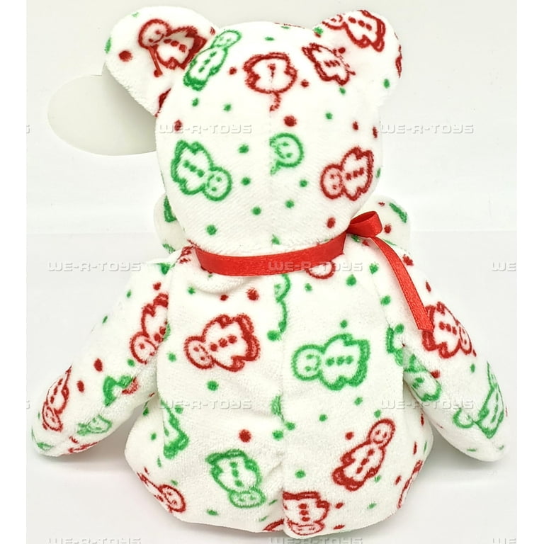 Ty Beanie Babies Gingerspice the Bear Christmas Plush 2008