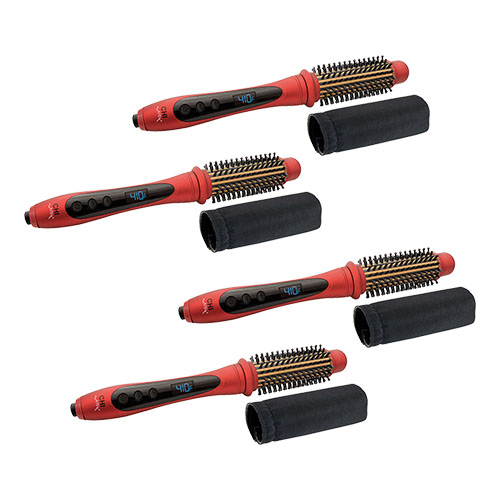 CHI CHI Air Amplitude Ceramic Heated Round Brush 1.25" (4Pack