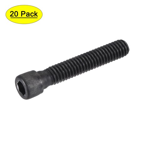 

5/16-18x1-3/4 Hex Socket Bolts 12.9 Grade Alloy Steel Black Oxide 20 Pack