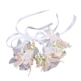thumbnail image 2 of Diadema Decoración imitación Cadena de cabellero Tela Tocados Tiara de para aniversarios Boda Baile , Muñequera Pulsera tipo 6 Soledad Pedazos nupciales del pelo, 2 of 4