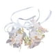thumbnail image 2 of Diadema de novia con decoración de flores de tela hecha a mano de cristal para fiestas de baile Pulsera tipo 6, 2 of 4