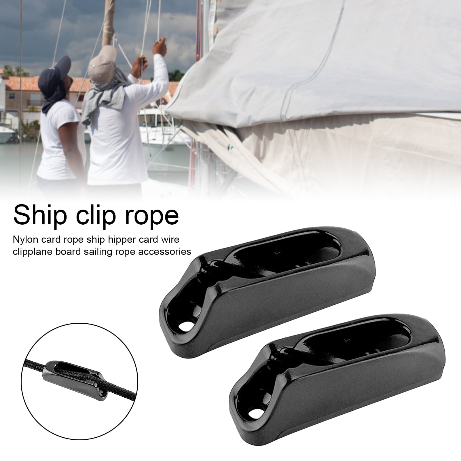 HighStrength Cord Lock Cleat for Boat Accessories Reusable, WearResistant, and SmoothEdged