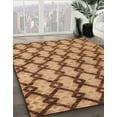 thumbnail image 2 of Ahgly Company Indoor Square Abstract Orange Abstract Area Rugs, 7' Square, 2 of 6