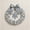 4#Snowflake Wreath, variant on 12pcs Nativity Set Christmas Pearl Art Kits for Adults, 5D Diamond Art Kits Round Hanging Ornament DIY Craft Decor, Xmas Gift