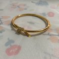 thumbnail image 3 of Tiffany & Co.18k Gold Knot Diamond Bracelet, 3 of 5