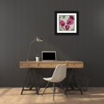 thumbnail image 3 of Pinto, Patricia 20x20 Black Ornate Wood Framed with Double Matting Museum Art Print Titled - Gray and Plum Florals II, 3 of 4