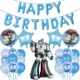 thumbnail image 2 of Juego de globos de juguete con forma de dibujos animados, Transformers Optimus PrimePrime bumblebee, temática de fiesta de cumpleaños（1-Set balloon Set-2 Balloon set, 2 of 5