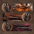 thumbnail image 2 of Men Essential Oils Set for Diffuser, Father's Day Gift for Men - 6x10ml Masculine Fragrance Oils for Candle Making, Scented Oil Gift Set, Mahogany, Sandalwood, Cologne, Smoke Vanilla, Oak, Leather, 2 of 4