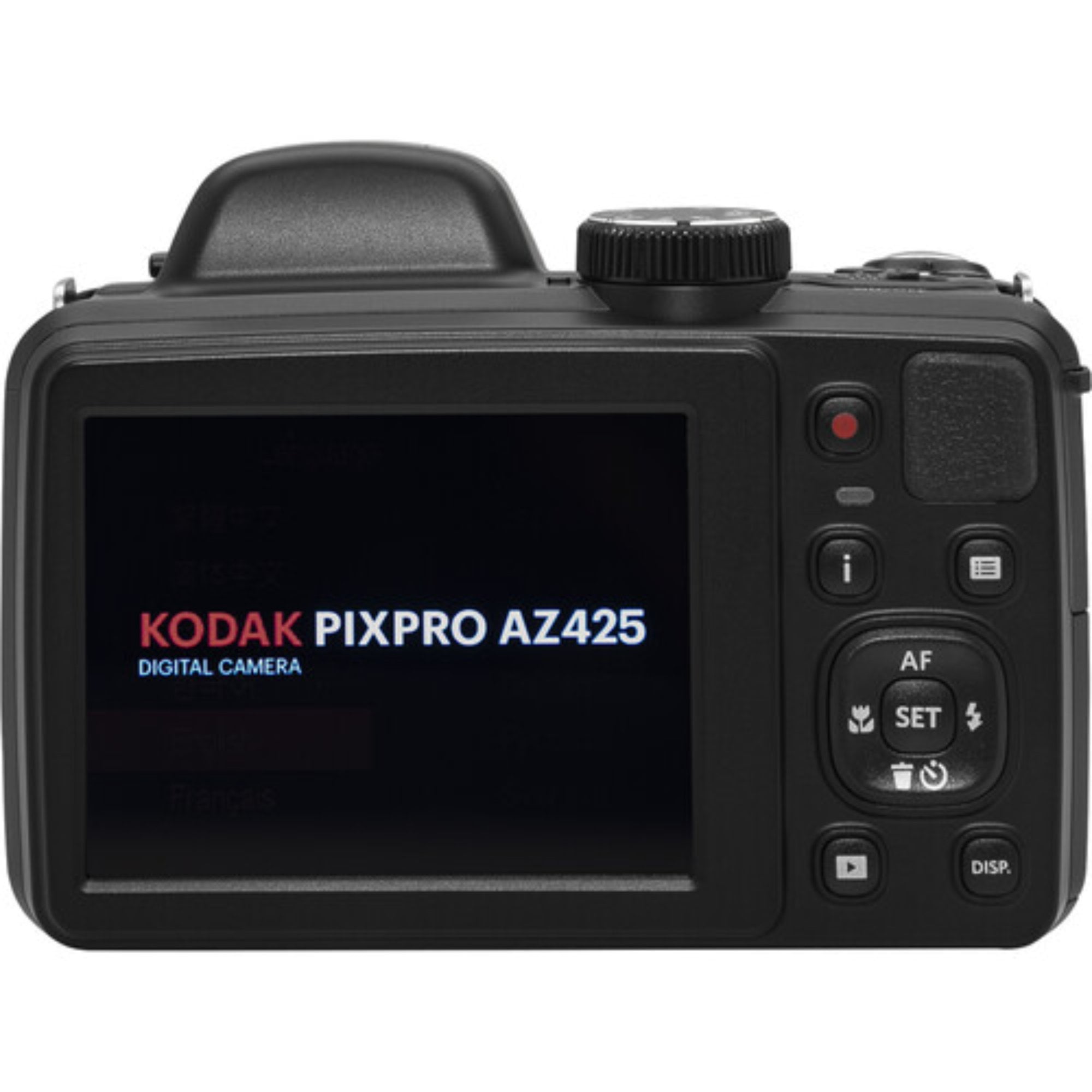 Kodak PIXPRO AZ425 Bridge Camera, 20.7MP, Black, 42X Zoom, Full HD