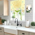 thumbnail image 5 of Happy Easter Balloon Curtains 63 Inch Length for Living Room/Bedroom, Rabbits Eggs Spring Daisy Floral Grass Yellow Rod Pocket Privacy Door Curtains Decorative Tie Up Shade for Window 52"x63", 5 of 8
