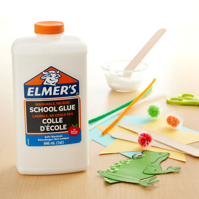 6 Pack: Elmer's® White School Glue, 1qt.