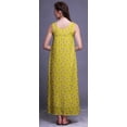 thumbnail image 2 of Bimba Robe de Nuit en Rayonne Imprimée pour Femmes, Sans Manches, Tenue de Nuit, Robe Maxi - TP, 2 of 5