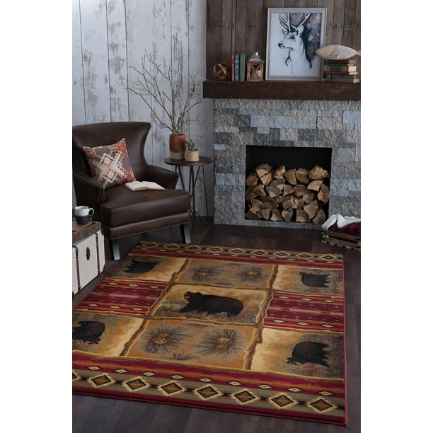 Bliss Rugs Springfield Novelty Indoor Area Rug