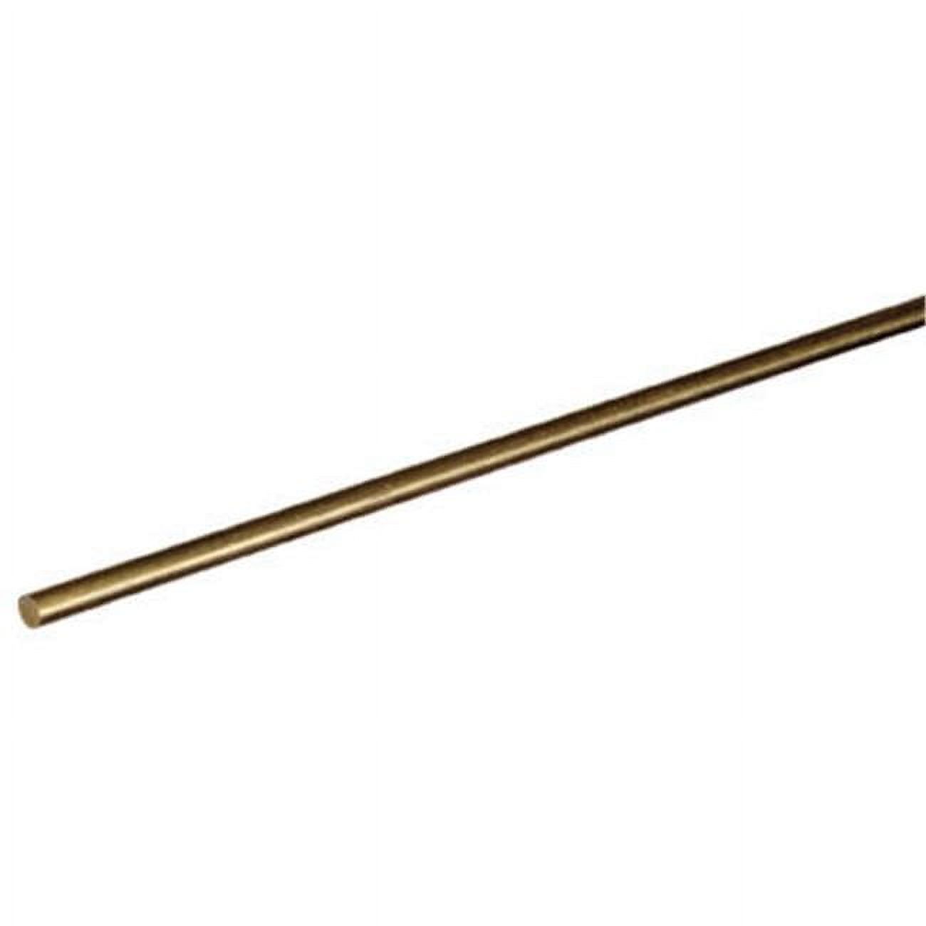 11518 0.19 x 36 in. Brass Round Rod