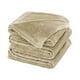thumbnail image 4 of Cobertor Ligero Liso MELOCOTTON HOGAR Matrimonial Hotelero Beige, 4 of 5