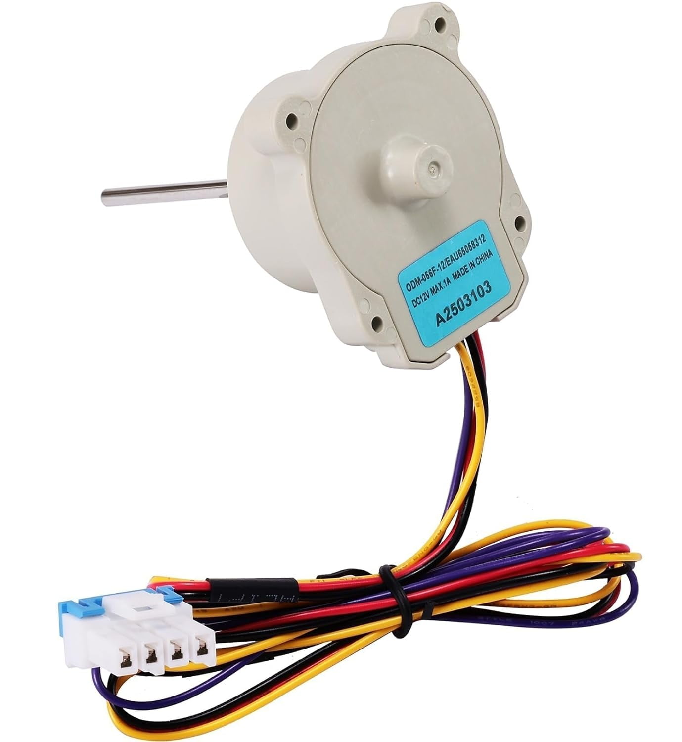 EAU65058312/ODM-056F-12 Refrigerator Evaporator Fan Motor Compatible With LG Kenmore Refrigerator Replaces AP7195859 PS16746406, EAU65058312, EAU63103001, EAU64843805, EAU65058522, EAU65058302,