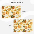 thumbnail image 3 of Placemats Set Of 4 / 6, Cute Orange Honey Bee Placemats For Dining Table Indoor/Outdoors Heat Resistant Washable Placemats 18" X 12", 3 of 8