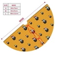 thumbnail image 2 of KLL 36" Christmas Tree Skirt Cute Dog Xmas Tree Skirts Mat for New Year Xmas Holiday Party Indoor Outdoor Home Decoration, 2 of 5