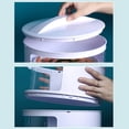 thumbnail image 3 of Couvercle Empilable de Plat, Couvert Alimentaire Isolé Couverture d'Isolation Alimentaire Multicouches Couvercle Alimentaire Isolé Efficacité Maximisée, 3 of 4