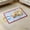 Blue, variant on Pet Cooling Mat, Dog Cat Cooling Pad, Summer Pet Bed for Small Dogs and Cats, Breathable, Soft, Comfortable, Foldable, Indoor Outdoor Travel, 58x44cm
