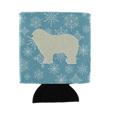 

Carolines Treasures BB3555CC Winter Snowflake Komondor Can or Bottle Hugger Can Hugger multicolor