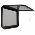 thumbnail image 2 of Toughgrade RV Exit/Escape Window 36" X 22" X 2" with Ring, Black, Tempered Plastic, 2 of 4