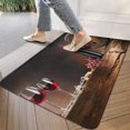 thumbnail image 3 of Red White Wine Grape Door Mat,No Slip Absobant Welcome Mats Friendly Floor Door Mats for Indoor Outdoor Home, 3 of 6