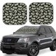thumbnail image 1 of Balery Dollar Parasol para parabrisas de coche de 2 piezas | Parasol plegable para parabrisas delantero de coche para la mayoría de sedanes-Medium, 1 of 6