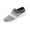 Gray, variant on Women's Backless Mule Sneakers Slip On Breathable Fly Knit Mesh Walking Slide Comfort Casual Trainers Black 6