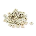 thumbnail image 4 of M3x5.5x2mm Zinc Plated Square Machine Screw Nuts Brass Tone 50Pcs, 4 of 4